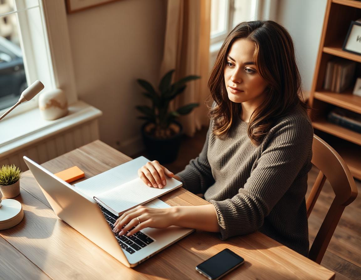 Luiza Kwiatek at work